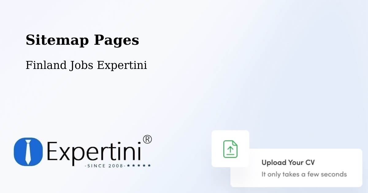 Sitemap Pages - Juupajoki - Finland Jobs Expertini