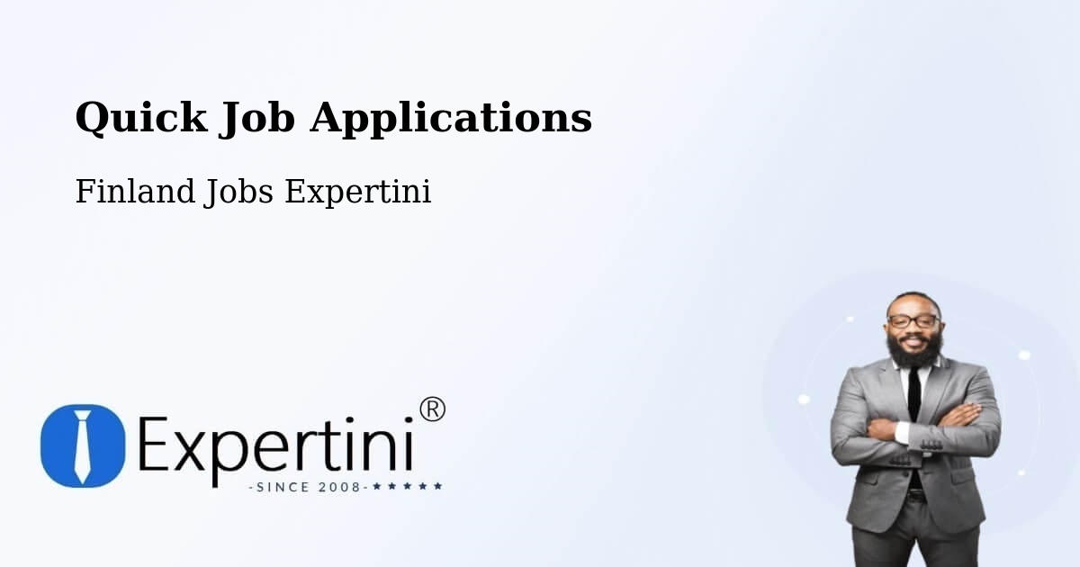 Quick Apply Feature – Juupajoki - Finland Jobs Expertini